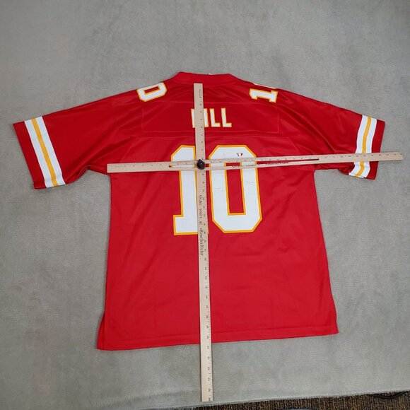Kansas City Chiefs Jersey Mens Large Red Tyreek Hill NFL Pro Line Football * - Picture 7 of 12
